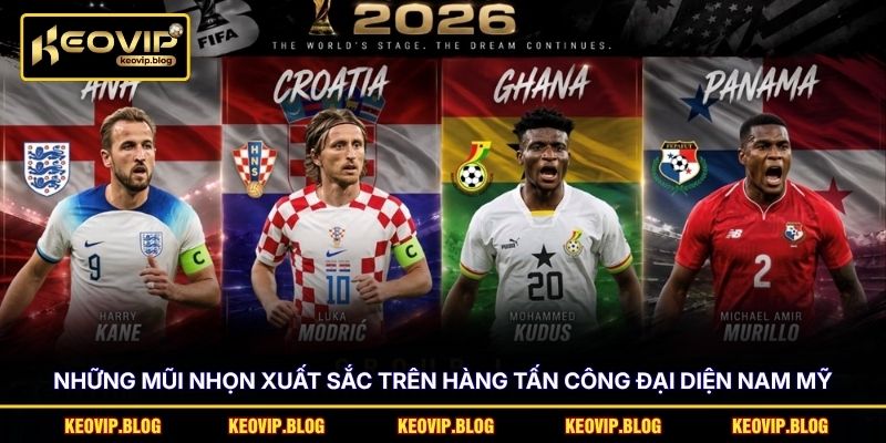 Đội Hình Argentina - Các Nhân Tố Nào Sẽ Bảo Vệ Ngôi Vương? 4 Những mũi nhọn xuất sắc trên hàng tấn công đại diện Nam Mỹ